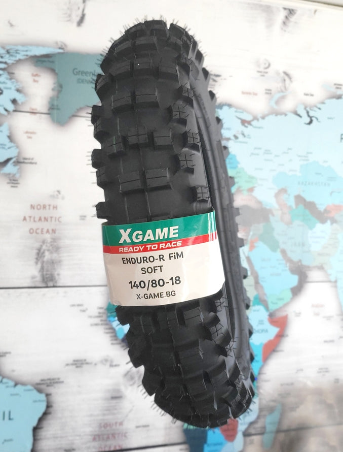 XGAME Enduro R Super Soft Rear Tire 140/80-18